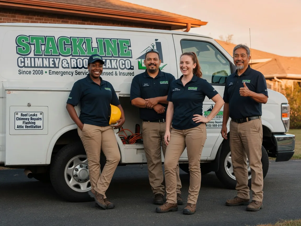 Chimney flashing repair company in Morgantown, WV